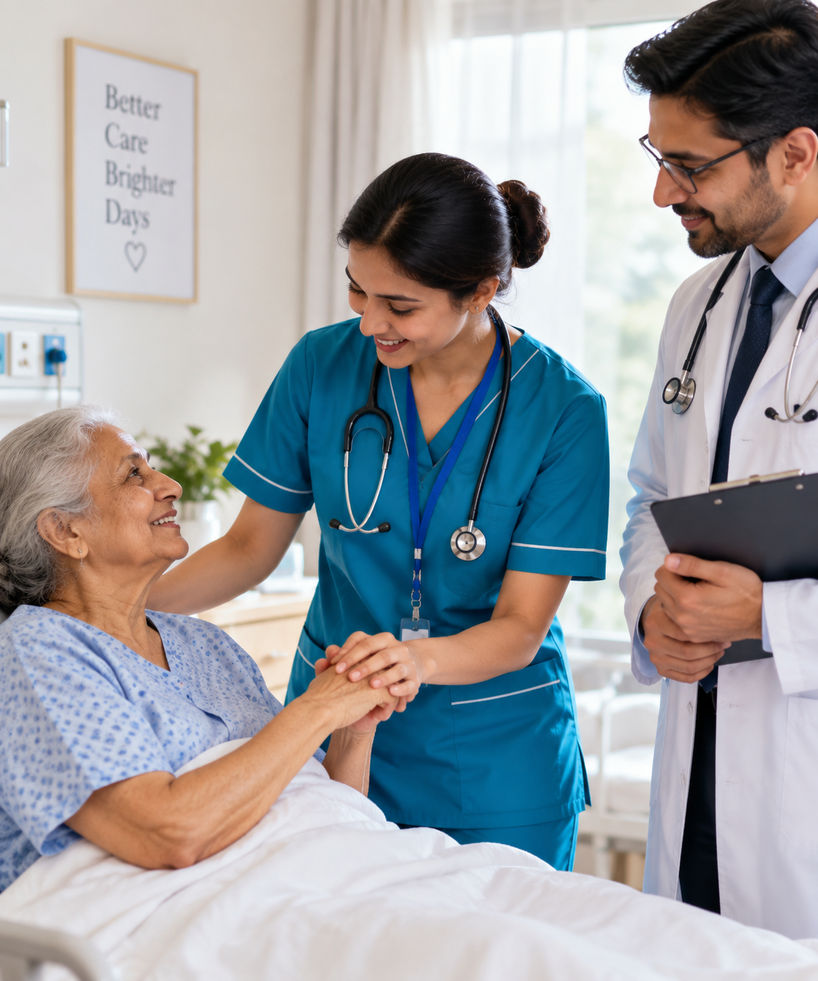 Professional home healthcare support by Shradha Nursing Bureau